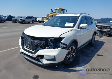 2019 Nissan Rogue Sv z USA, uszkodzony, nr VIN JN8AT2MT2KW268144